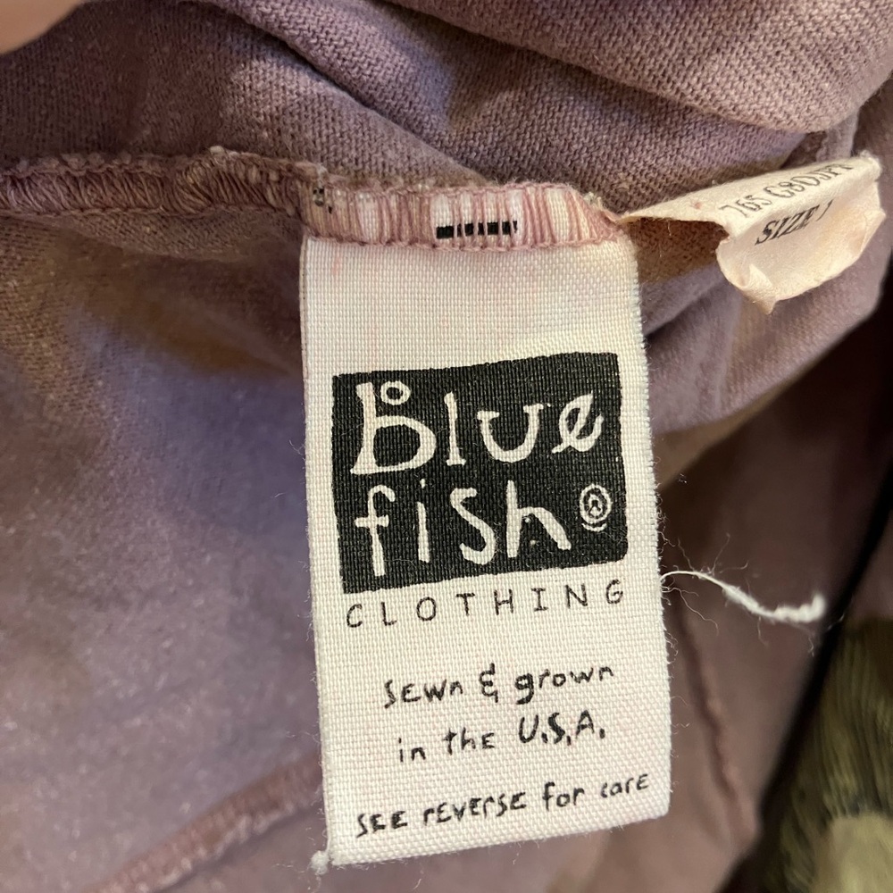 Vintage 1998 Blue Fish Clothing Tshirt Dress - Picture 8 of 10